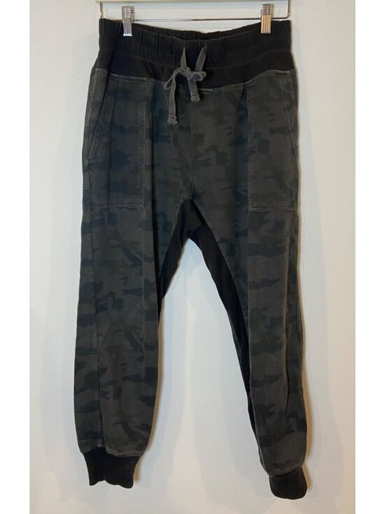 James Perse Pants - Standard James Perse Jogger pants Gray Olive Green Camo Size 2 Medium M